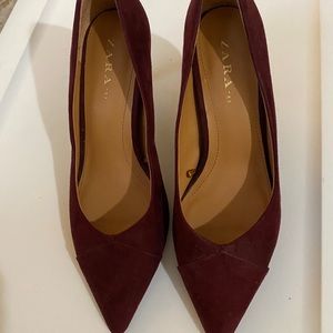Zara heels 👠 size 38 red